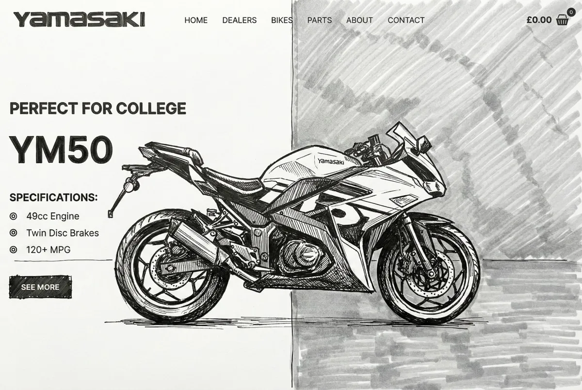 Yamasaki website design by IT Boffins